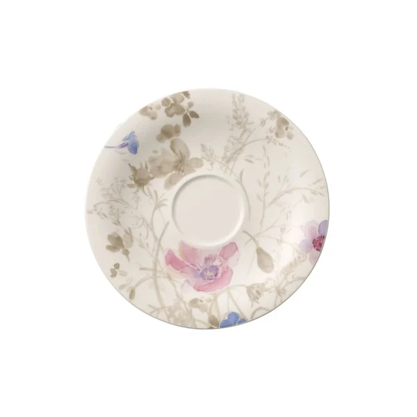Villeroy & Boch Frühstücksuntertasse Mariefleur Gris Basic In Bunt 1