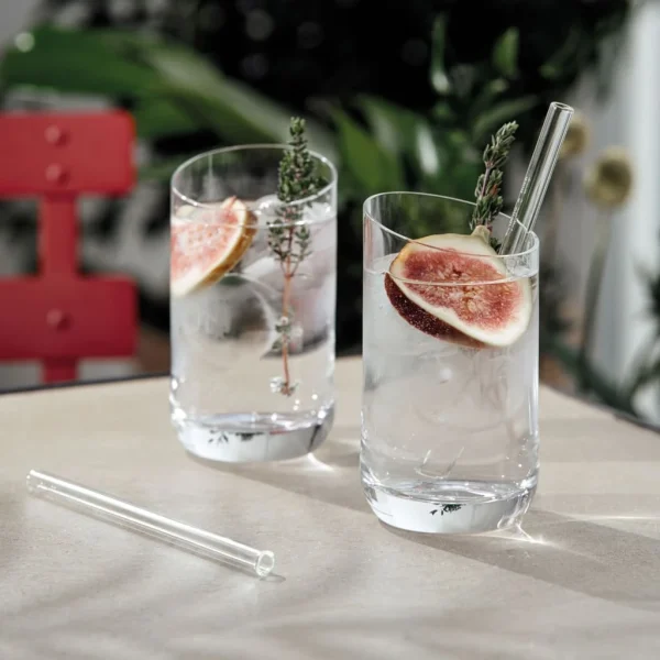 Villeroy & Boch Glas-Trinkhalm Kurz, Set 4tlg Purismo Bar In Klar 3