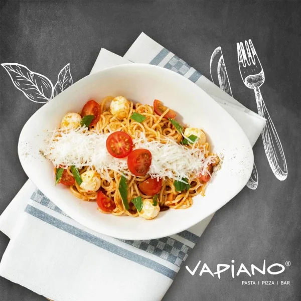 Villeroy & Boch Italian Set 6tlg EC Vapiano In Weiß 3