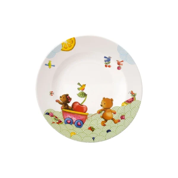 Villeroy & Boch Kinderteller Flach Hungry As A Bear In Bunt 1