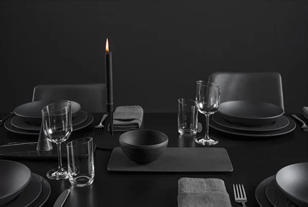 Villeroy & Boch Kombiservice Manufacture Rock In Schwarz 8