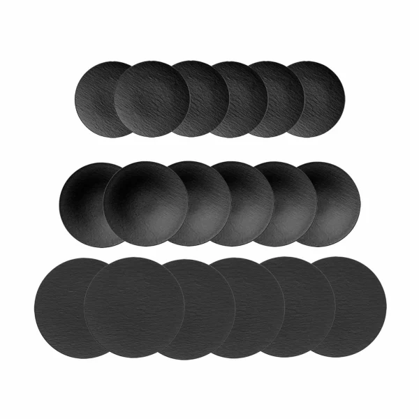 Villeroy & Boch Kombiservice Manufacture Rock In Schwarz 1