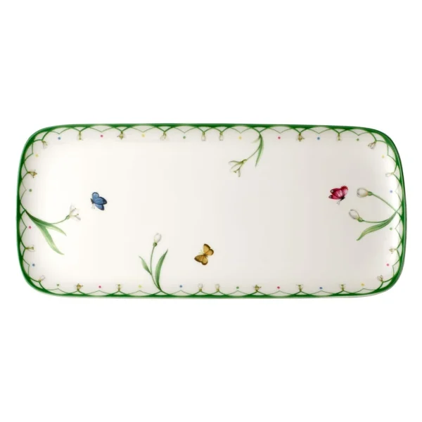 Villeroy & Boch Kuchenplatte Rechteckig Colourful Spring In Grün 1