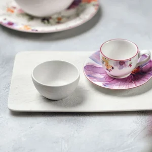 Villeroy & Boch Multifunktionsteller Rechteckig Manufacture Rock Blanc In Weiß 10
