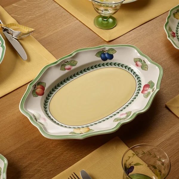 Villeroy & Boch Platte Oval French Garden Fleurence In Bunt 3