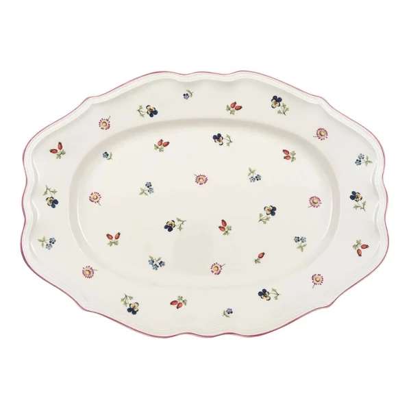 Villeroy & Boch Platte Oval Petite Fleur In Weiß 1