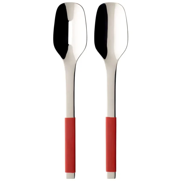 Villeroy & Boch Salatbesteck 2tlg. S+ Cranberry In Rot 1