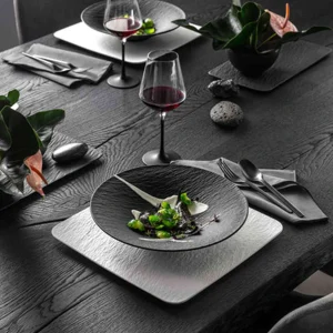 Villeroy & Boch Schale Manufacture Rock Ø 29 Cm In Schwarz 8
