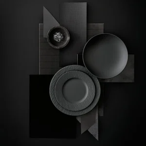 Villeroy & Boch Schale Manufacture Rock Ø 29 Cm In Schwarz 12