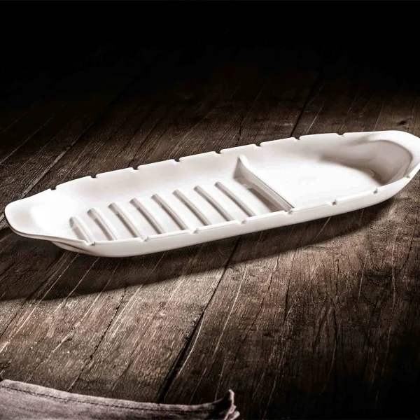 Villeroy & Boch Servierplatte XL Mit Spießfunktion BBQ Passion In Weiß 5