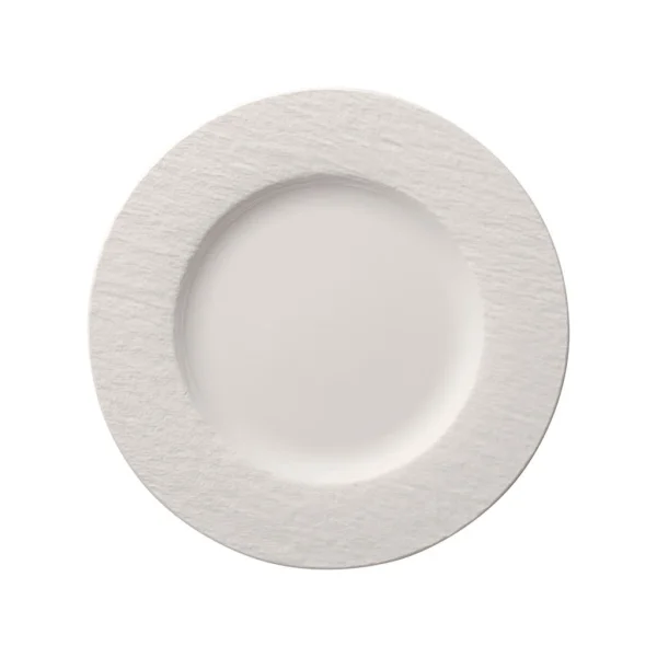 Villeroy & Boch Speiseteller Manufacture Rock Blanc In Weiß 1