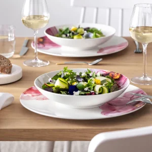 Villeroy & Boch Suppen-/ Pastateller Rose Garden In Rosa 9