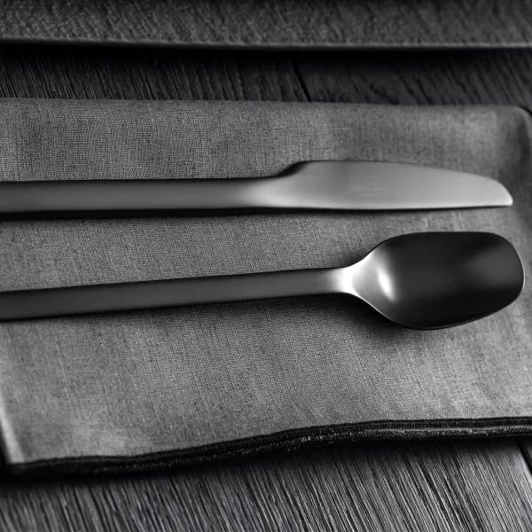 Villeroy & Boch Tafelbesteck 16tlg. Manufacture Rock In Schwarz 3
