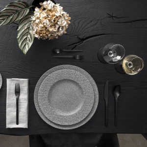 Villeroy & Boch Tafelbesteck 16tlg. Manufacture Rock In Schwarz 9