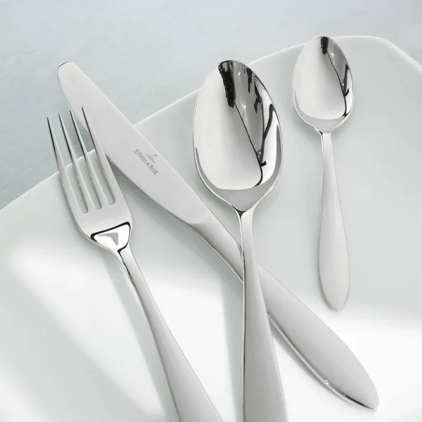 Villeroy & Boch Tafelbesteck 24tlg. Arthur Gebürstet In Silber/platin 4