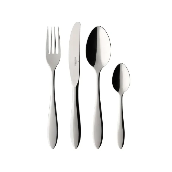 Villeroy & Boch Tafelbesteck 24tlg. Arthur In Silber/platin 1
