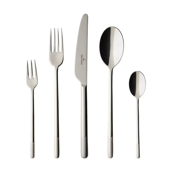 Villeroy & Boch Tafelbesteck 30tlg. Ella Satiniert In Silber/platin 1