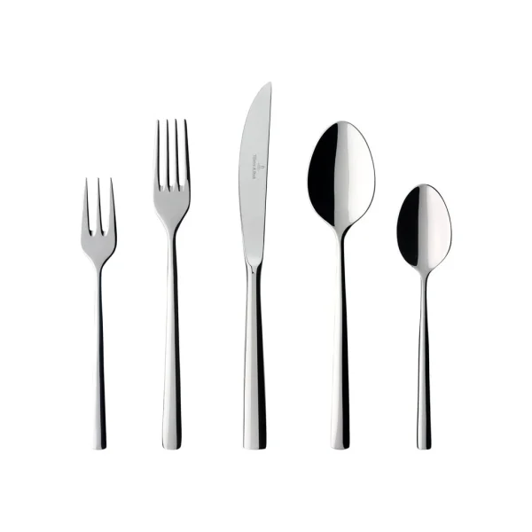 Villeroy & Boch Tafelbesteck 30tlg. Piemont In Silber/platin 1