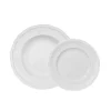 Villeroy & Boch Teller-Set, 2-teilig, Für 1 Person Manoir In Weiß 25