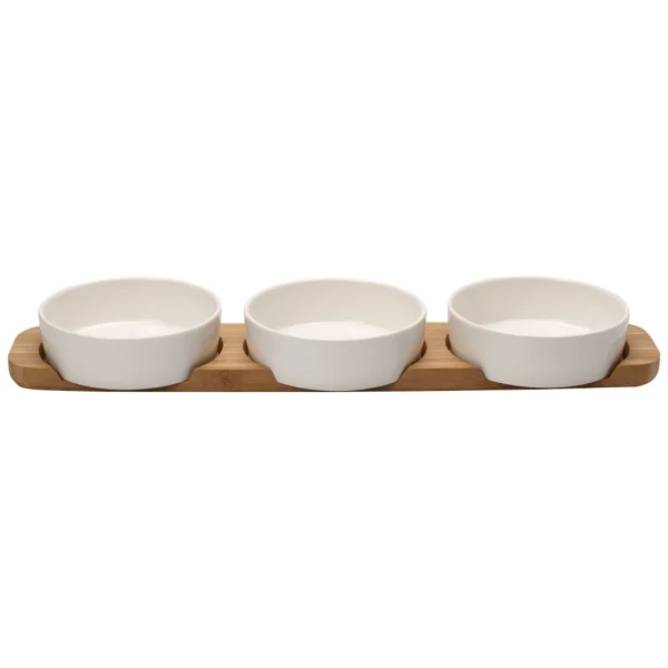 Villeroy & Boch Toppingplatte Set 4tlg. Pizza Passion In Weiß 1