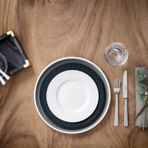 Villeroy & Boch Universalteller Manufacture Rock ø 25.0 Cm In Schwarz 16