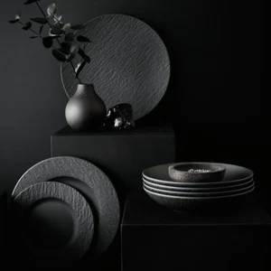 Villeroy & Boch Universalteller Manufacture Rock ø 25.0 Cm In Schwarz 18